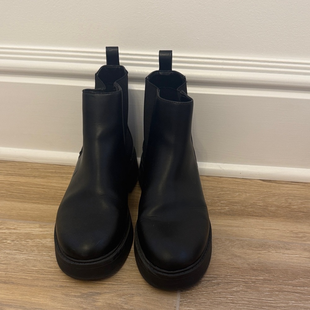 Mix No 6 Black Ankle Boots
